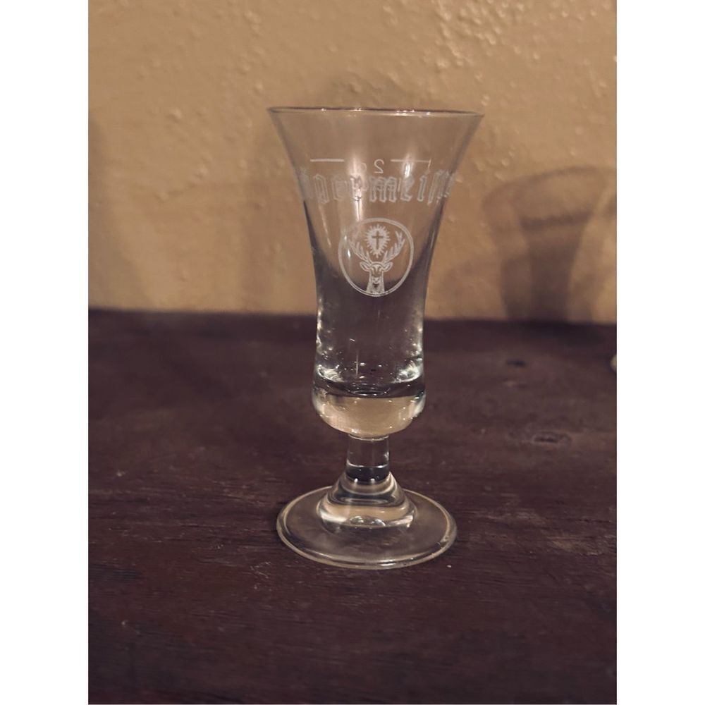Jagermeister‎ tulip footed shot glass set of 6